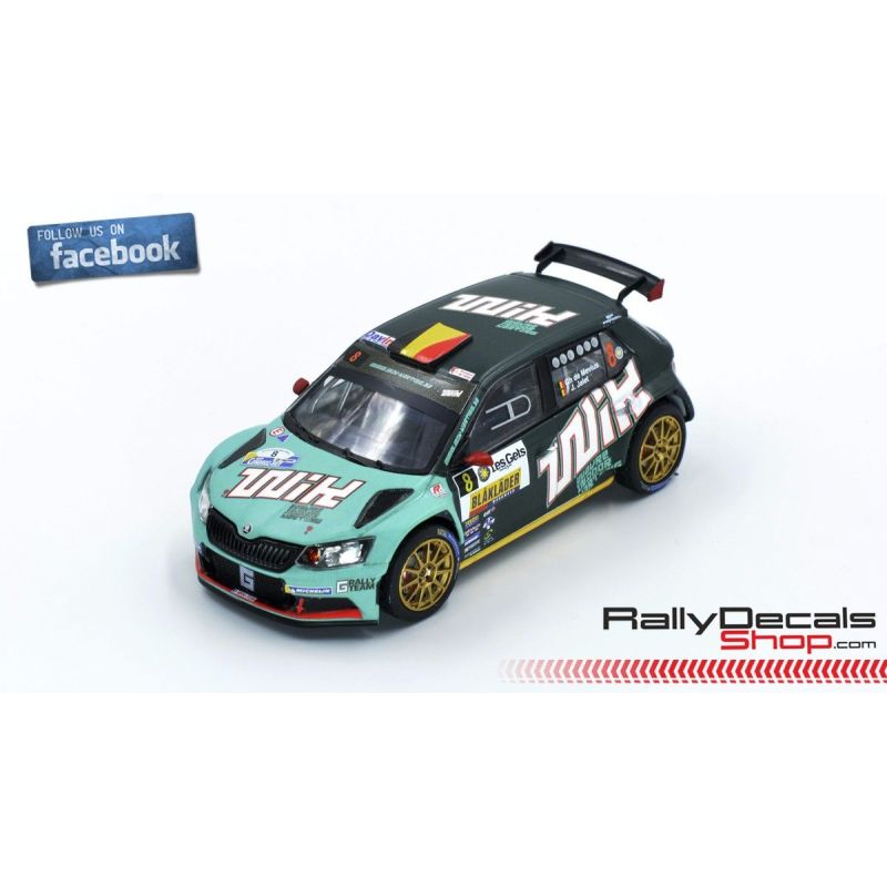 Skoda Fabia R5 - Ghislain de Mevius- Rally Condroz 2018