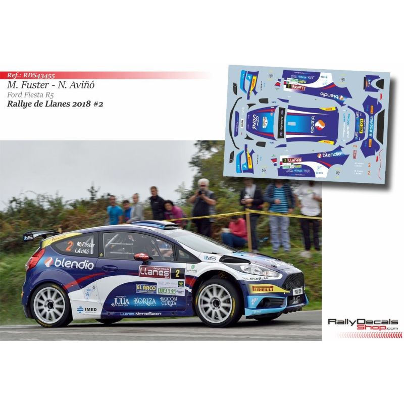 Miguel Fuster - Ford Fiesta R5 - Rally Llanes 2018