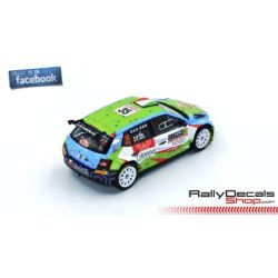 Manuel Villa - Skoda Fabia R5 - Rally MonteCarlo 2019