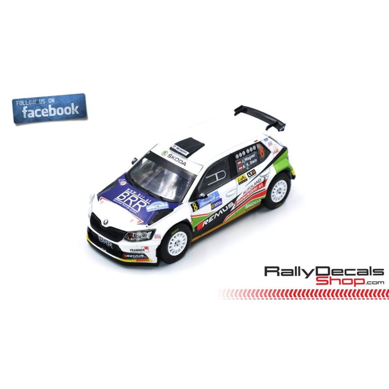 Skoda Fabia R5 - Julian Wagner - Rally Janner 2019