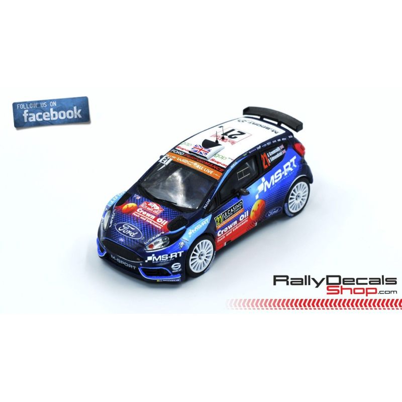 Ford Fiesta R5 - Gus Greensmith - Rally MonteCarlo 2019
