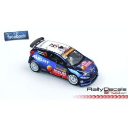 Ford Fiesta R5 - Gus Greensmith - Rally MonteCarlo 2019