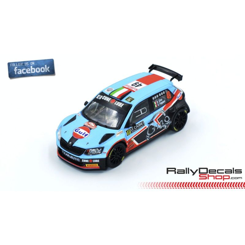 Skoda Fabia R5 - Alessandro Gino - Rally Montecarlo 2019