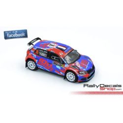 Skoda Fabia R5 - Jean Michel Raoux - Rally Montecarlo 2019