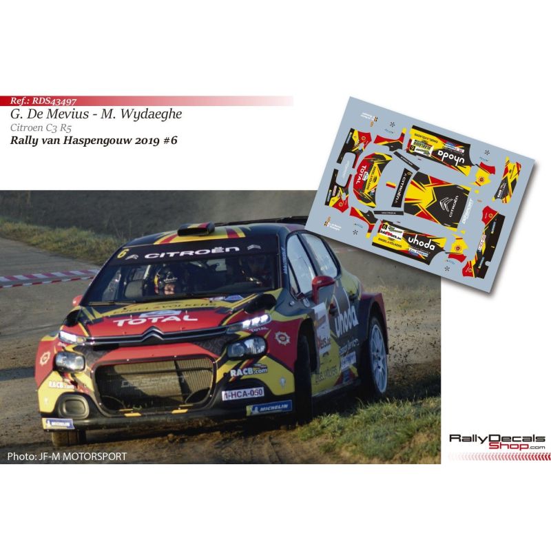 Guillaume de Mevius - Citroen C3 R5 - Rally Haspengouw 2019
