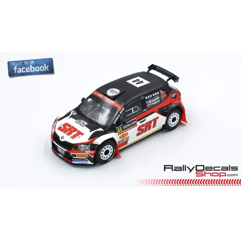 Skoda Fabia R5 - Nikolay Gryazin - Rally Sweden 2019