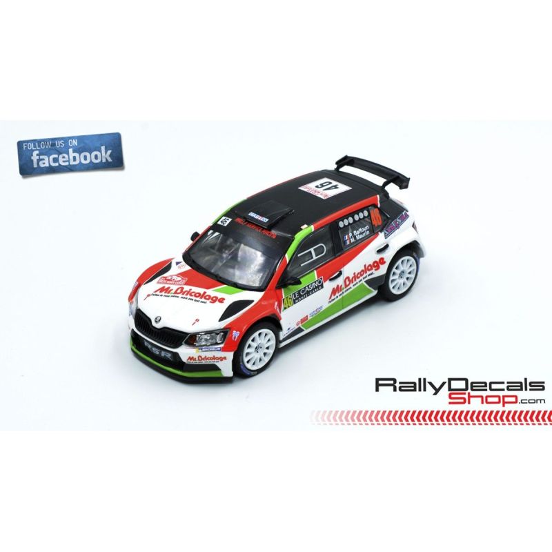 Skoda Fabia R5 - Philippe Baffoun - Rally Montecarlo 2019