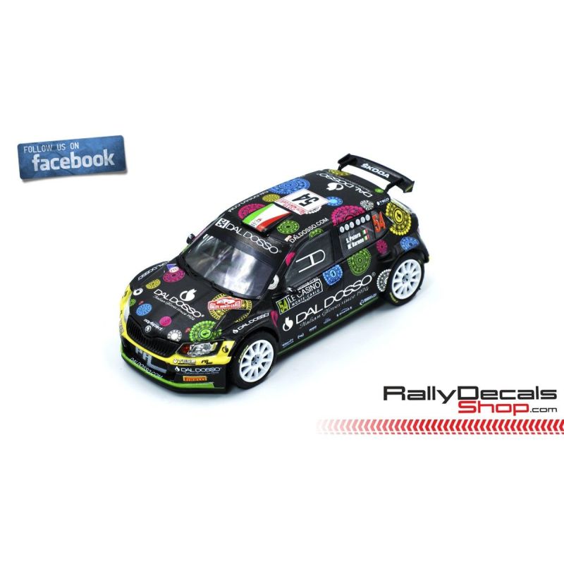 Skoda Fabia R5 - Silvano Patera - Rally MonteCarlo 2019