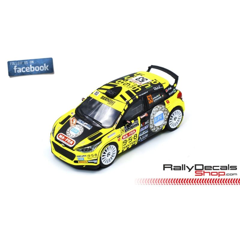 Hyundai i20 R5 - Andrea Nucita - Rally MonteCarlo 2019