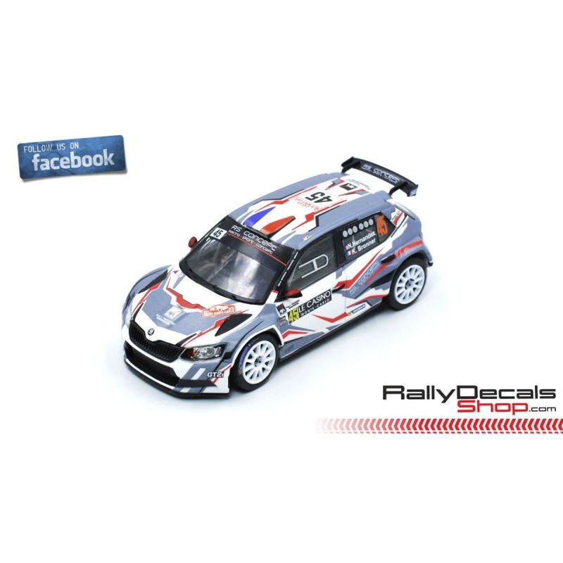 Skoda Fabia R5 - Nicolas Hernandez - Rally MonteCarlo 2019