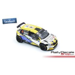 Skoda Fabia R5 - Davide Caffoni - Rally MonteCarlo 2019