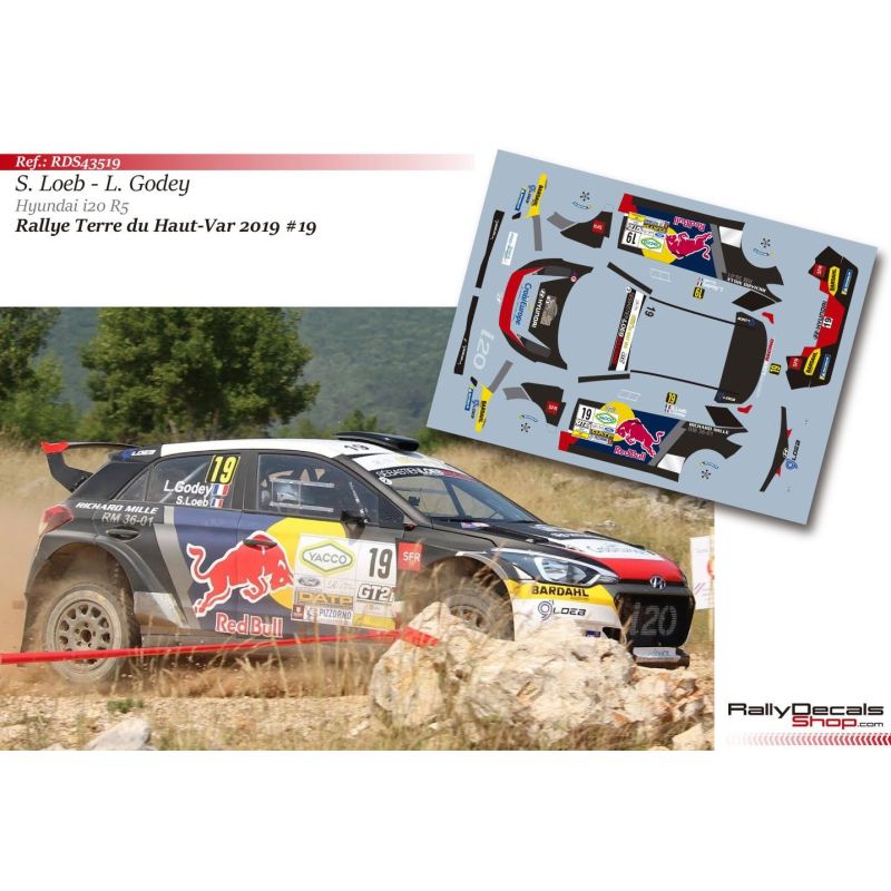 Sébastien Loeb - Hyundai i20 R5 - Rallye Terre du Haut-Var 2019