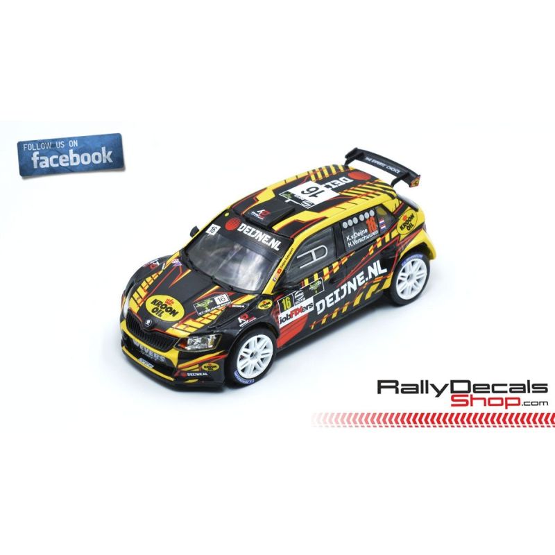 Skoda Fabia R5 - Kevin Van Deijne - Rally Ypres 2019