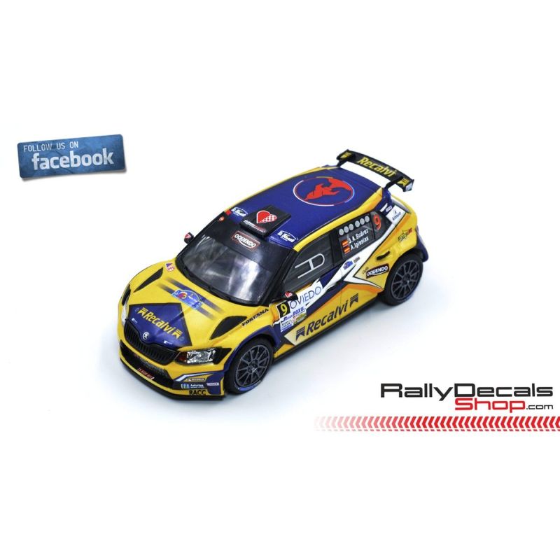 Skoda Fabia R5 - José Antionio Suárez - Rally Princesa de Asturias 2019