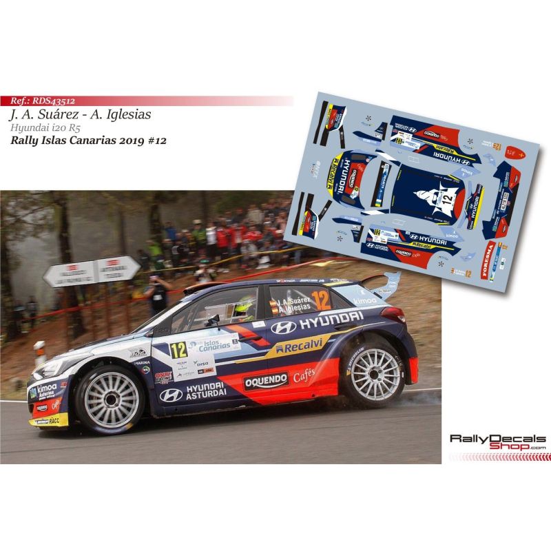 José Antonio Suárez - Hyundai i20 R5 - Rally Islas Canarias 2019