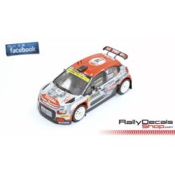 Mads Ostberg - Citroen C3 R5 - Rally MonteCarlo 2020
