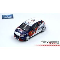 Sean Johnston - Peugeot 208 R2 - Rally MonteCarlo 2020