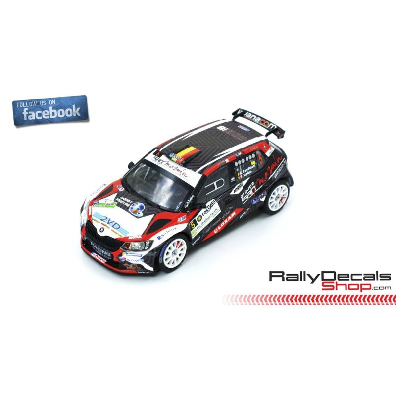 Skoda Fabia R5 - Adrian Fernémont - Rally Condroz 2019