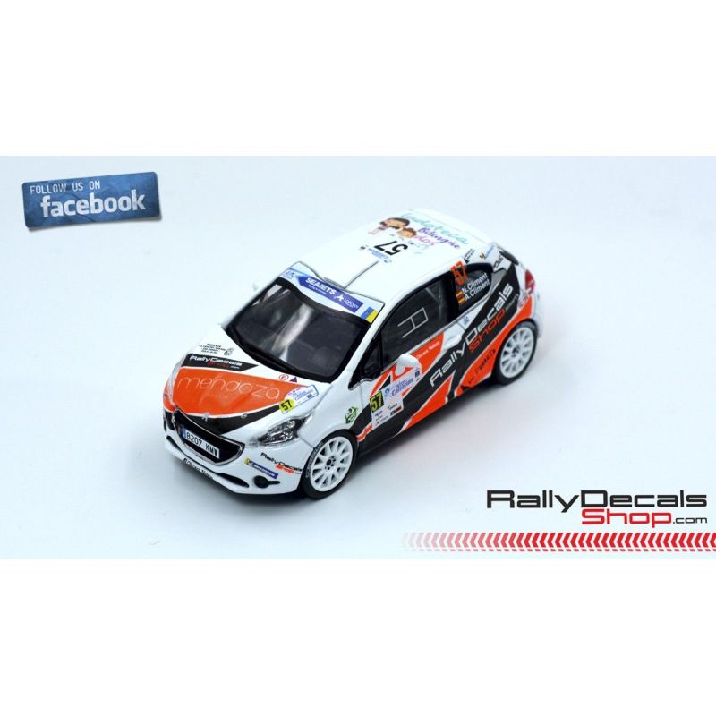 Peugeot 208 R2 - Nelson Climent - Rally Islas Canarias 2019