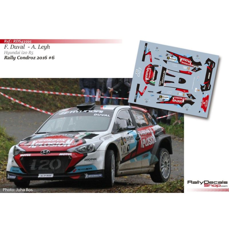 François Duval - Hyundai i20 R5 - Rally Condroz 2016