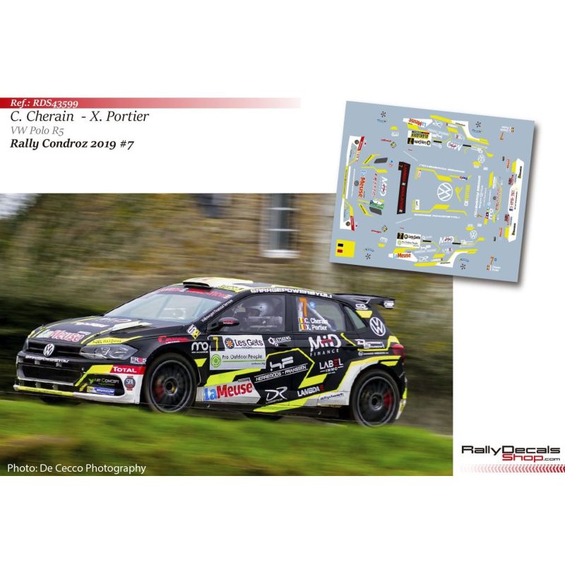 Cedric Cherain - VW Polo R5 - Rally Condroz 2019