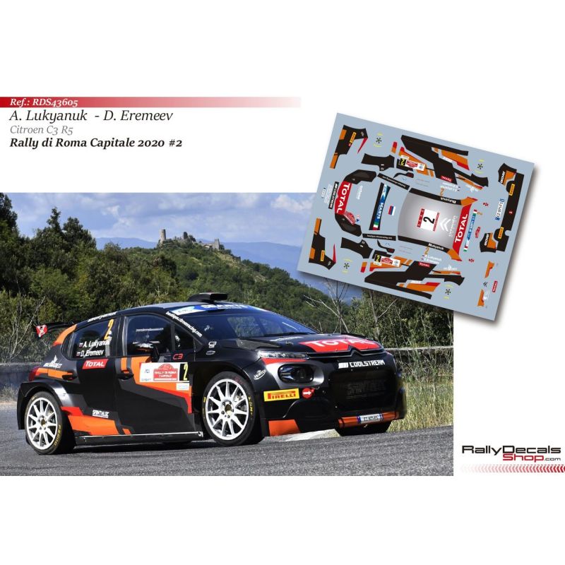 Alexey Lukyanuk - Citroen C3 R5 - Rally Roma 2020