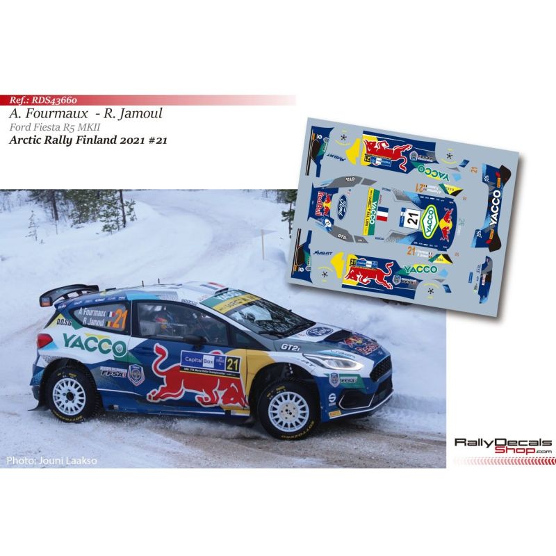 Adrien Fourmaux - Ford Fiesta R5 MKII - Artic Rally Finland 2021