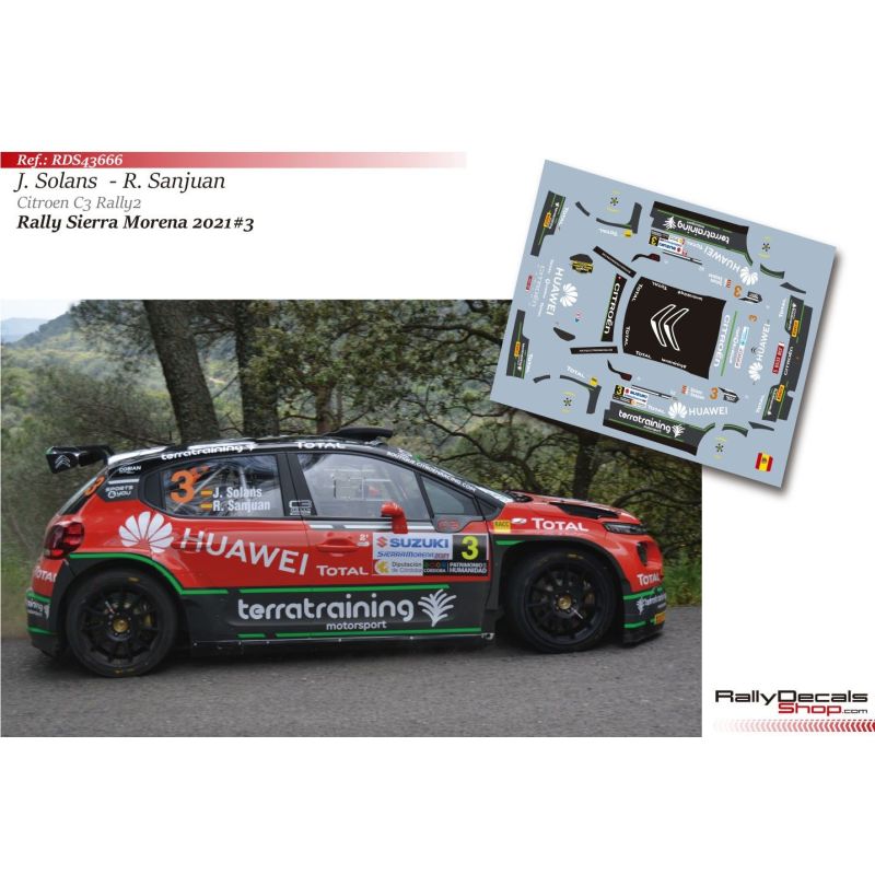 Jan Solans - Citroen C3 Rally 2 - Rally Sierra Morena 2021