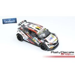Adrian Fernémont - Skoda Fabia Rally 2 Evo - South Belgian Rally 2021