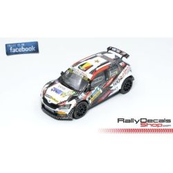 Adrian Fernémont - Skoda Fabia Rally 2 Evo - South Belgian Rally 2021