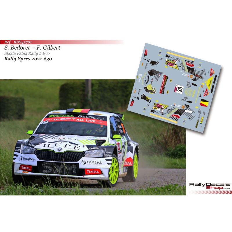 Sébastien Bedoret - Skoda Fabia Rally 2 Evo - Rally Ypres 2021