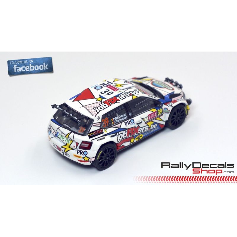 Skoda Fabia Rally 2 Evo - Pieter Jan Michiel Cracco - Rally Ypres 2021
