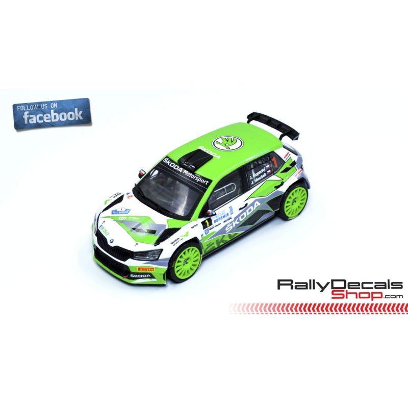 Skoda Fabia Rally 2 Evo - Jan Kopecky - Rally Bohemia 2021