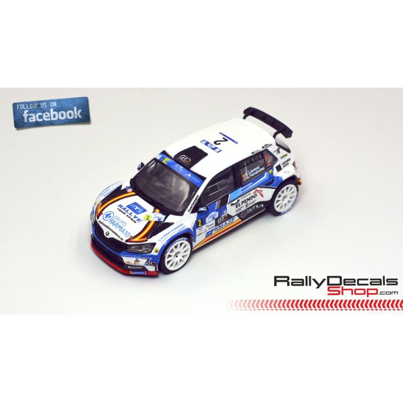 Skoda Fabia Rally 2 Evo - Efren Llarena - Rally Islas Canarias 2021