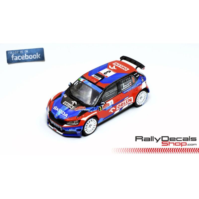 Skoda Fabia Rally 2 Evo - Mikolak Marczyk - Rally di Roma Capitale 2021