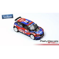 Skoda Fabia Rally 2 Evo - Mikolak Marczyk - Rally di Roma Capitale 2021