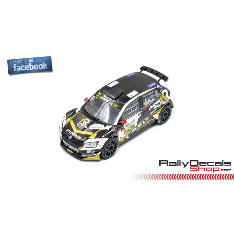 Skoda Fabia Rally 2 Evo - Gino Bux - Rally Haspengouw 2022