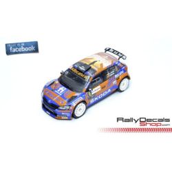 José Antonio Suárez - Skoda Fabia Rally 2 Evo - Rally Ourense 2022