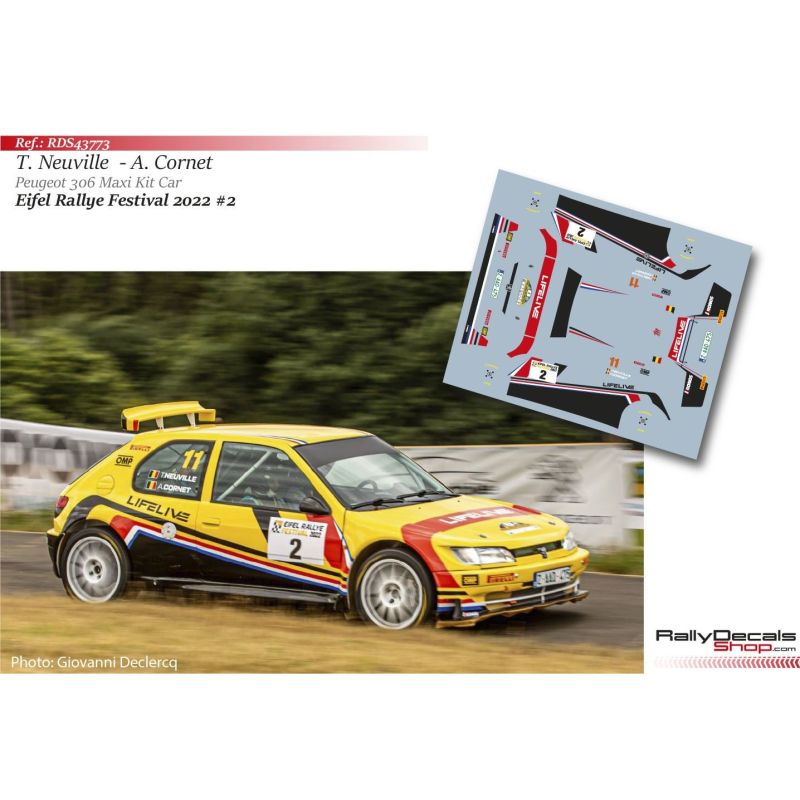 Thierry Neuville - Peugeot 306 Maxi Kit Car - Eifel Rallye Festival 2022