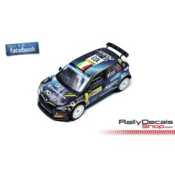 Alberto Battistolli - Skoda Fabia Rally2 Evo - Rally RACC Catalunya 2022