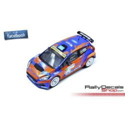 Oscar Palacio - Ford Fiesta Rally2 MKII - Rally Princesa de Asturias 2022