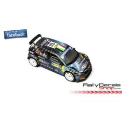 Skoda Fabia Rally2 Evo - Alberto Battistolli - Rally RACC Catalunya 2022