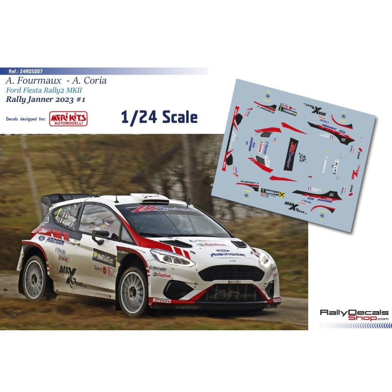 Adrien Fourmaux - Ford Fiesta Rally2 MKII - Rally Janner 2023