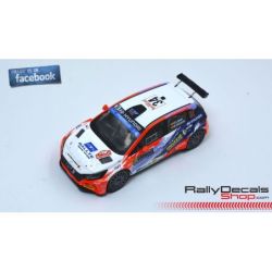Hyundai i20 Rally 2 - Pepe López - Rally MonteCarlo 2023
