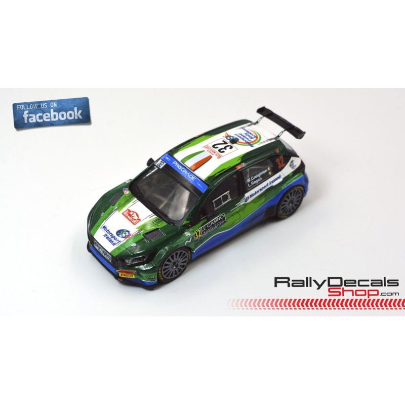 Hyundai i20 Rally 2 - William Creighton - Rally MonteCarlo 2023