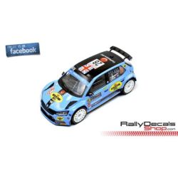 Skoda Fabia Rally2 Evo - Chris Ingram - Rally MonteCarlo 2023