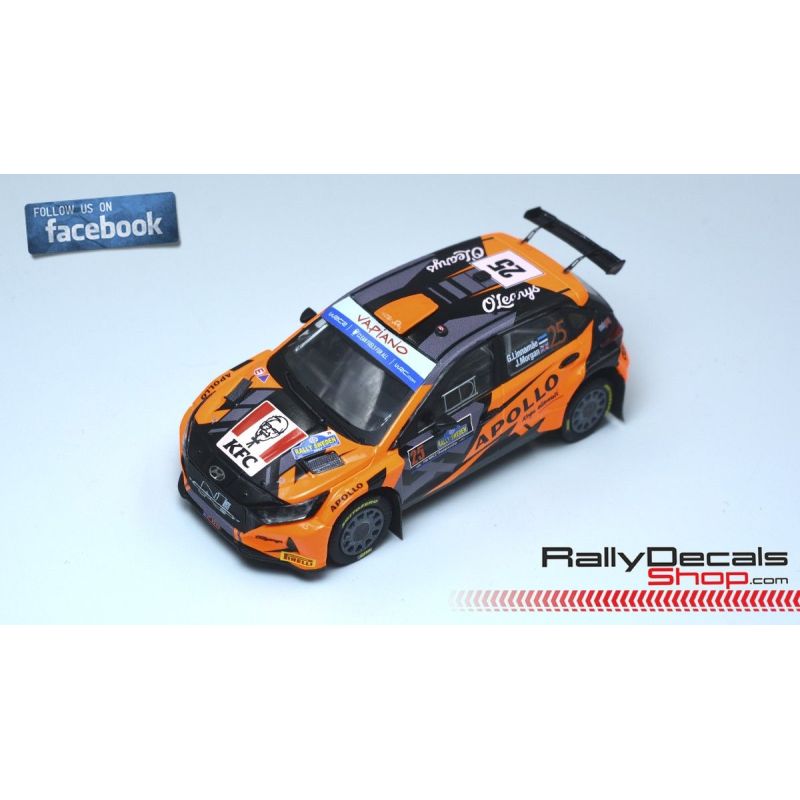 Hyundai i20 Rally 2 - Georg Linnamae - Rally Sweden 2023