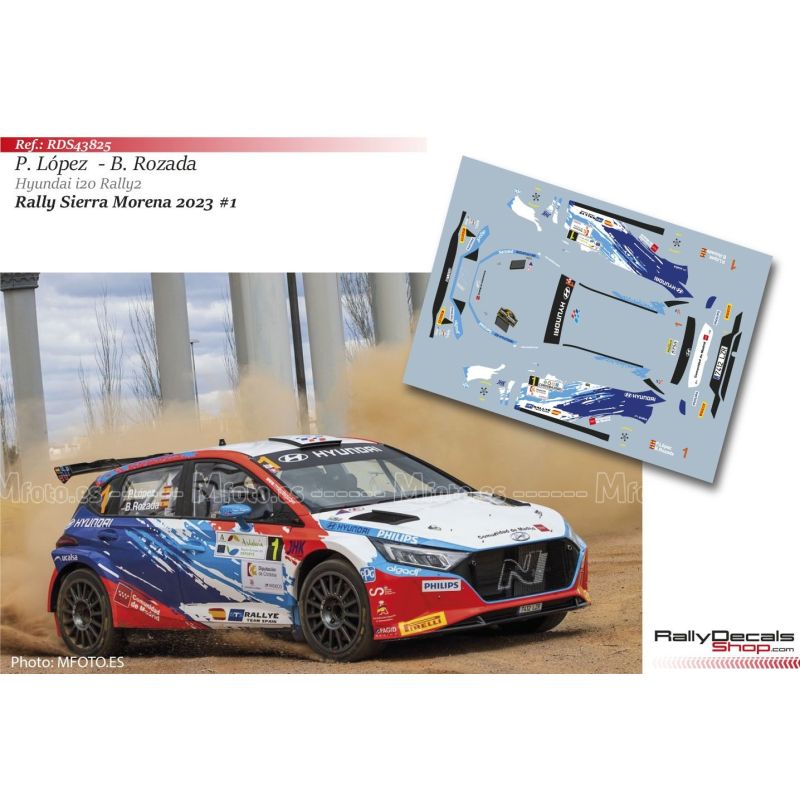 Pepe López - Hyundai i20 Rally2 - Rally Sierra Morena 2023