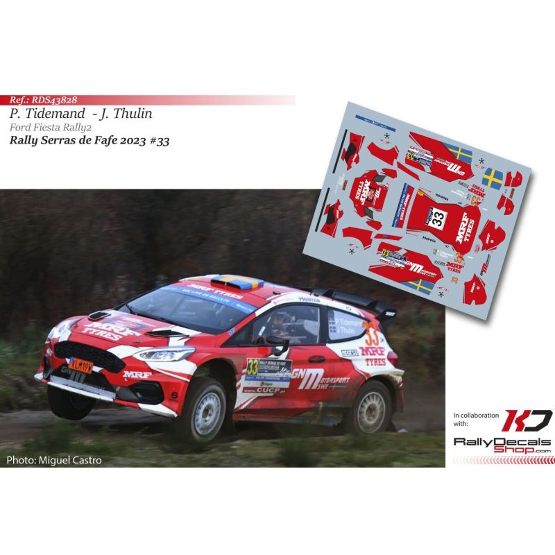 Pontus Tidemand - Ford Fiesta Rally2 MKII - Rally Serras de Fafe 2023