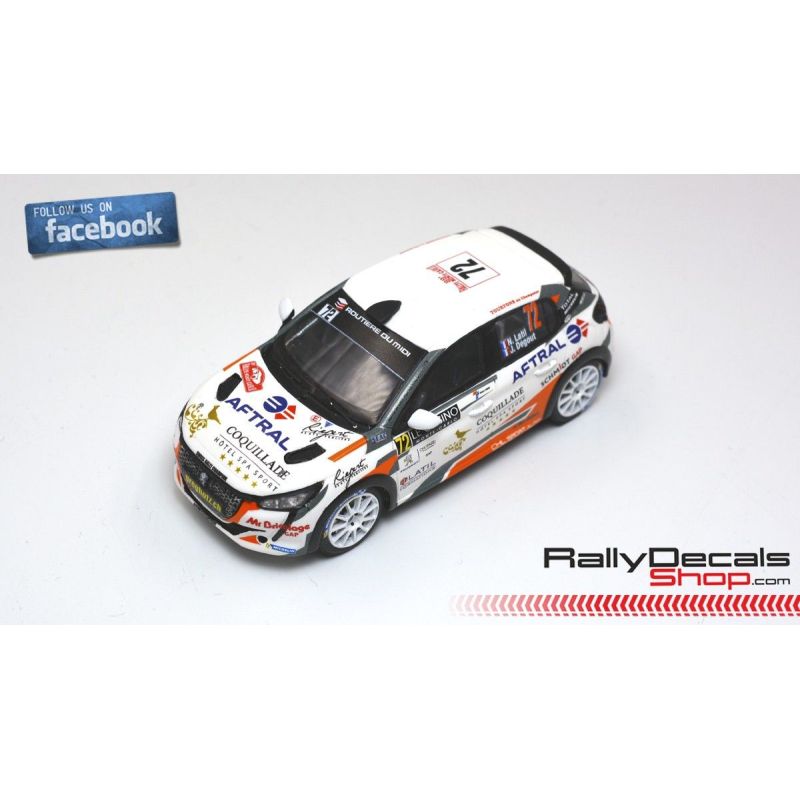 Peugeot 208 Rally 4 - Nicolas Latil - Rally MonteCarlo 2021